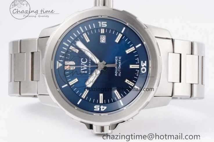 MIROTIME 0131 Versatile Aquatimer SS IW3290 V6SF 1:1 Best Edition Blue Dial on SS Bracelet A 7031